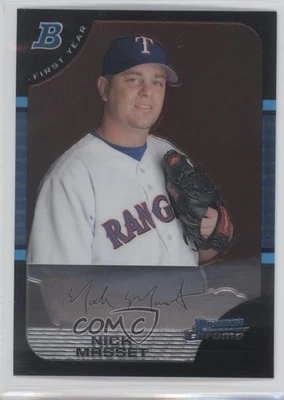 2005 Bowman Chrome First Year Nick Masset #326 Rookie RC - Image 1 of 2