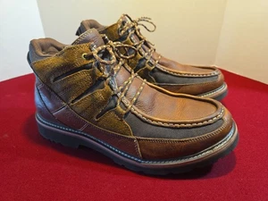 Ariat Exhibitor Boots Mocassini Scarpe Marrone Chukka Boot Uomo Taglia 11,5 D 10031468 - Foto 1 di 16