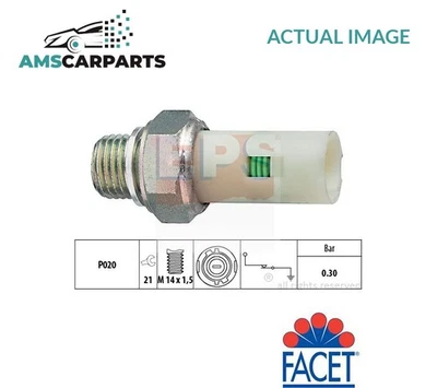 OIL PRESSURE SENSOR SWITCH 1800076 EPS NEW OE REPLACEMENT - Image 1 of 4