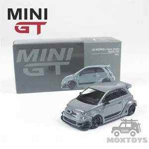 MINI GT 1:64 Abarth 595 LB-WORKS x Abas Works Diecast Model Car - Picture 1 of 4
