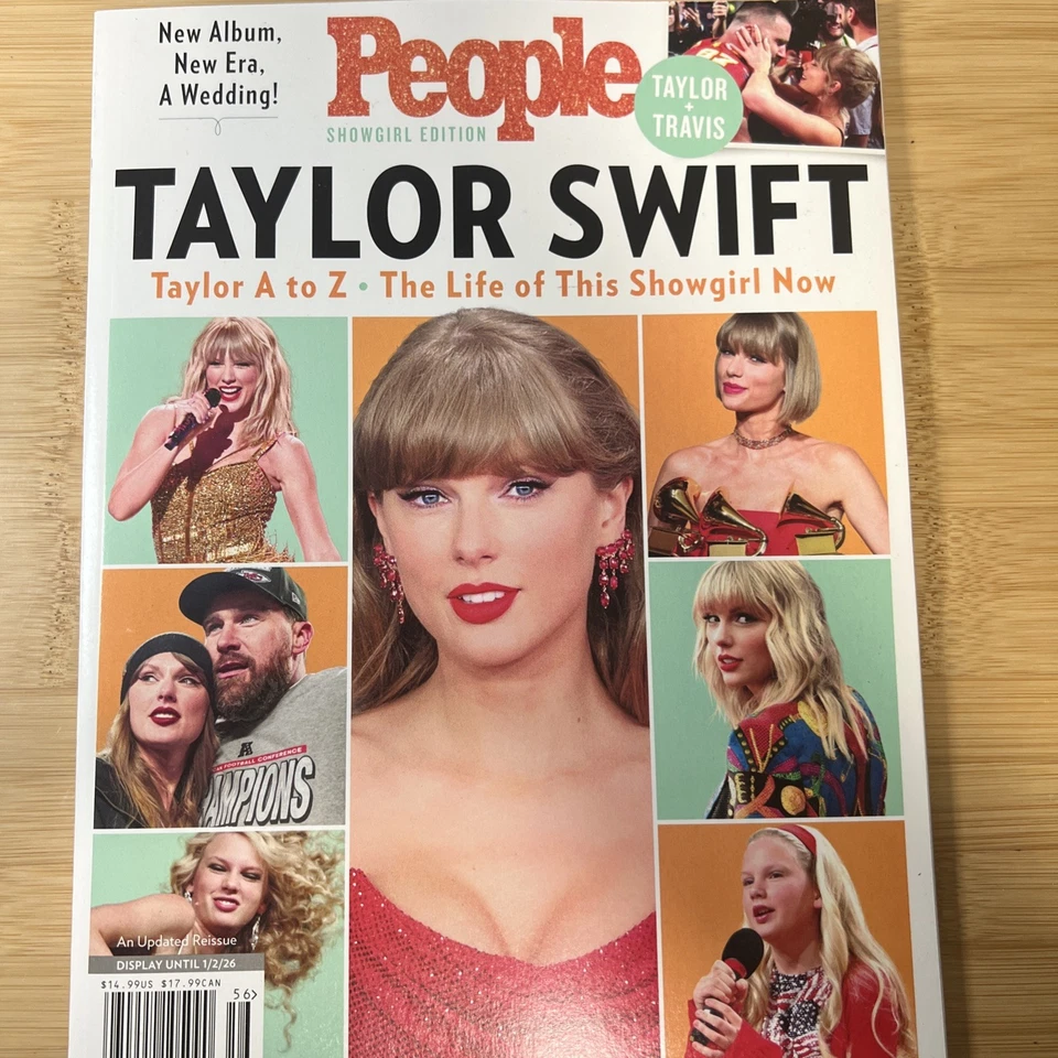 PEOPLE MAGAZINE - TAYLOR SWIFT A to Z - SPECIAL EDITION 2025 Life of a Showgirl - Image 1 of 1