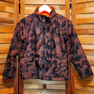 Chaqueta Swiss Tech Niños Naranja Negra Talla M 8 Abrigo Camuflado Poliéster Foto 1 de 4