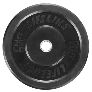 Rubber Bumper Plate - Multiple Weight Options - Picture 1 of 7
