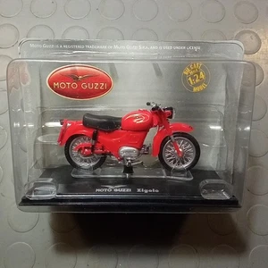 HACHETTE Modellino 1/24 Blistert Sterline Moto Guzzi Zigolo - Bild 1 von 2