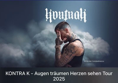 Kontra K - Augen träumen Herzen sehen Tour 2025/ 2 Tickets für Berlin - Bild 1 von 2