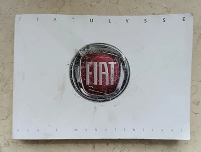 Fiat Ulysse Manuale Uso E Manutenzione 2002 / 2010 Libretto Istruzioni  - Immagine 1 di 4