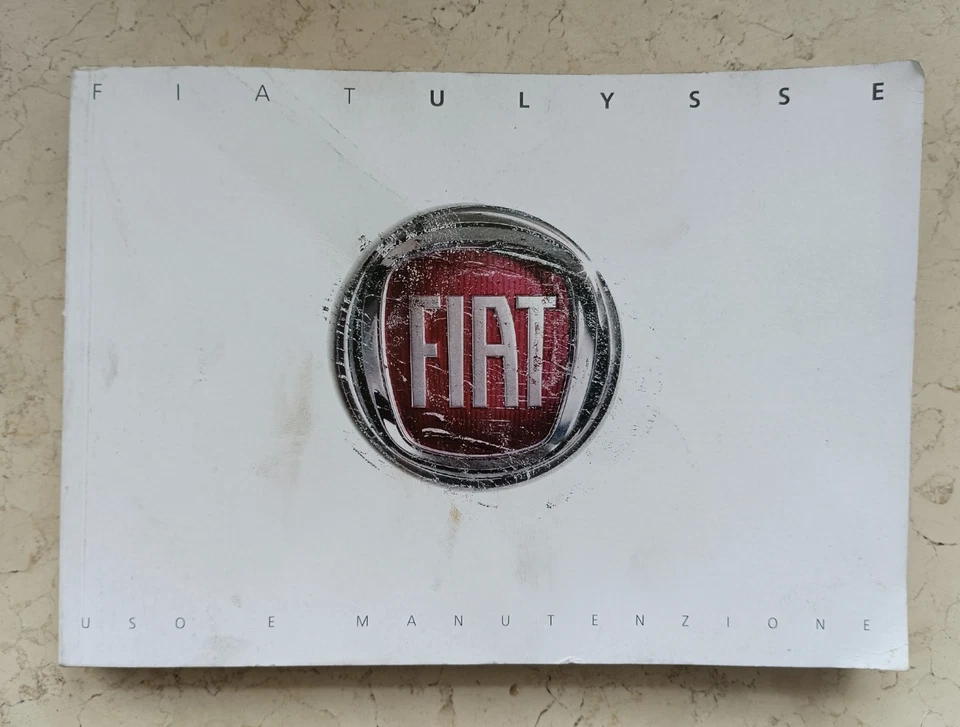 Fiat Ulysse Manuale Uso E Manutenzione 2002 / 2010 Libretto Istruzioni  - Immagine 1 di 4