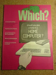 WHICH? - HOME COMPUTER - July 1981 - Picture 1 of 1