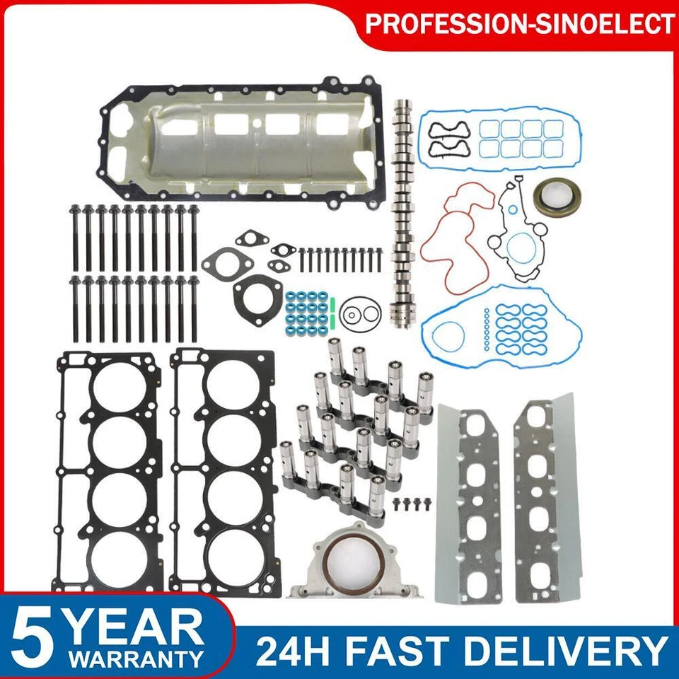 Camshaft MDS Lifters Kit Fits 2009-2015 Ram 1500 5.7L V8 Hemi w/ Head Gaskets - Image 1 of 1