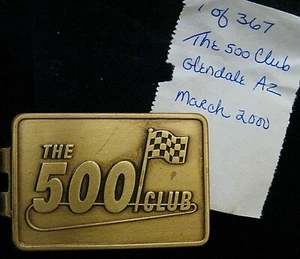 GOLF LOGOED MONEY CLIPS "THE 500 CLUB" 1 OF 367 PCS. MADE IN USA-AWESOME FINISH! - Picture 1 of 5