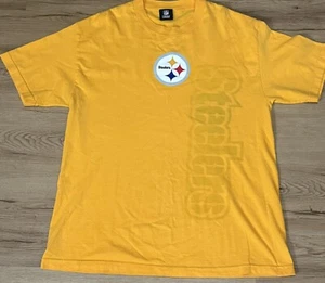 Camiseta amarilla del equipo NFL Apparel Pittsburgh Steelers talla grande amarilla - Imagen 1 de 7