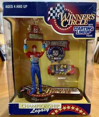 Winners Circle 1997 Jeff Gordon Championship Figure And Die Cast Car NEW TO - Image 1 of 4