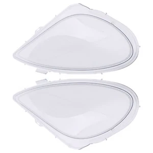 Par de cubiertas de lente de faros delanteros para Mercedes-Benz R171 SLK 2005-2011 transparente - Imagen 1 de 20