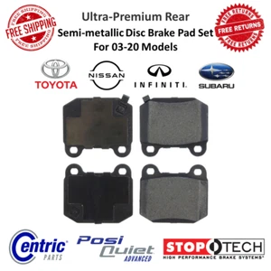 StopTech Rear Semi-Metallic Disc Brake Pad Set For Infiniti / Nissan / Subaru - Bild 1 von 12