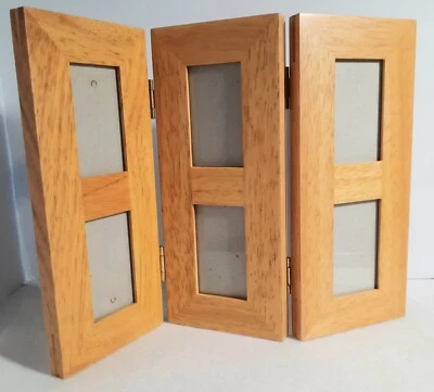 NEW ~ WOOD Collage Photo / Picture Frame MULTI-PICTURE ~ - Image 1 of 4