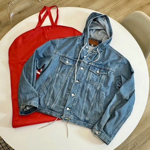 Giacca denim con cappuccio Kenzo (taglia XL)