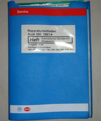 Manuel D'Atelier Audi A6 C4 Transmission Automatique 01F Quattro Hors 1991 - Photo 1/2