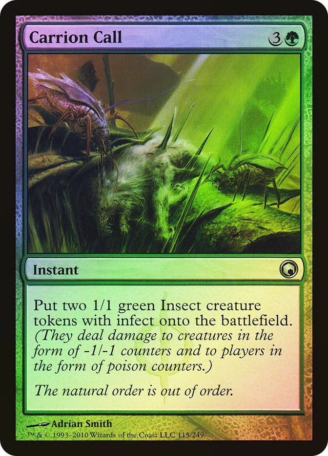 MTG FOIL Carrion Call  - Scars of Mirrodin #115 - Image 1 of 1