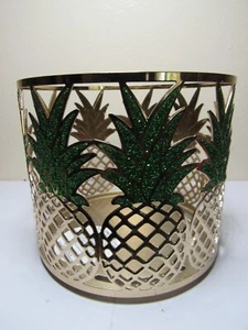 Bath & Body Works Brillo Piña Metal 3 - ¡Candelabro Mecha! - Imagen 1 de 4