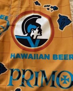 Billabong Kamehameha Primo Beer Hawaiian Board Surf Shorts Shirt Spooner 34 - Picture 1 of 11
