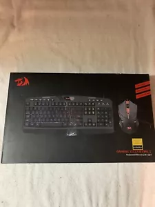 Redragon S101 Gaming Keyboard and Mouse Combo RGB LED Backlit and Red - Picture 1 of 9