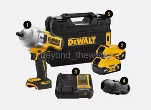 DeWALT DCF961P2T 20V MAX / 5.0Ah High Torque Impact Wrench (1/2 inch) ⭐Tracking⭐ - Picture 1 of 2