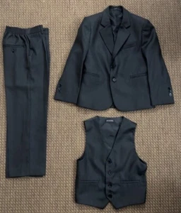 Boys 3 Piece Suit Age 7 Years Cocktail Collection Pin Stripe NEW WITHOUT TAGS - Picture 1 of 8
