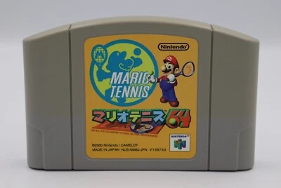 Mario Tennis Nintendo 64 N64 Japanese Game REGION LOCK (Cart Only) NO US TARIFFS - Image 1 of 2