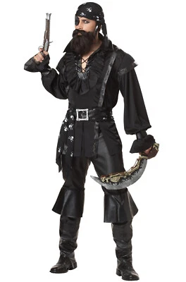 Captain Plundering Pirate Buccaneer Adult Costume - Image 1 of 2