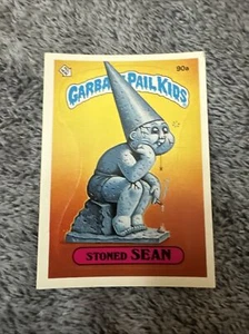 1986 Garbage Pail Kids 3rd Series OS3 90a Stoned Sean w/o Copyright - Picture 1 of 2