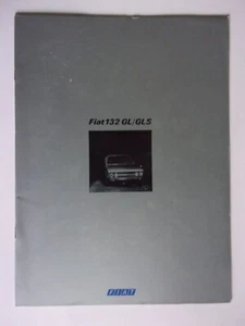 FIAT 132 GL & GLS orig 1977 Large Sales Brochure - Norwegian text for Norway - Picture 1 of 11