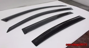 Window Visor for 2005-2012 BMW E90 Sedan Weather Shield Sun Rain Guard Deflector - Picture 1 of 5