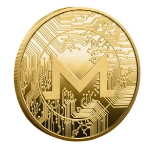 Token conmemorativo de criptomonedas monedas Monero XMR - 2 piezas - Imagen 1 de 4