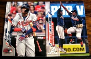 2020 TOPPS UPDATE #U-145 RONALD ACUNA A.S. GAME & #538 RONALD ACUNA JR/O ALBIES - Picture 1 of 1