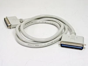 Cable Centronics AWM 2464 50 pines SCSI macho a macho - 5 pies - Imagen 1 de 4