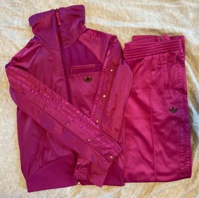 Women's Purple Adidas Track Suit, NWOT, Rip-away pants - Image 1 of 4