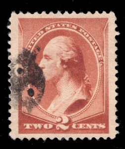 MOMEN: US STAMPS #210 FANCY OWL CANCEL USED XF JUMBO LOT #89903* - Picture 1 of 2