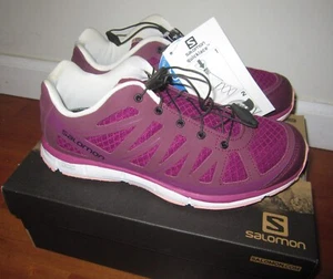 NEW Womens Size 6 SALOMON Kalalau Purple Athletic Walking Shoes Sneakers NIB - Picture 1 of 6