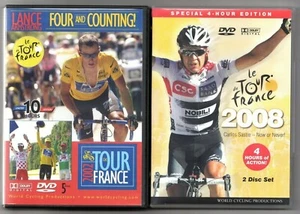 Tour de France 2002 (5 DVDs, 10 hrs) & 2008 (2 DVDs, 4 hrs) (DVD) - Imagen 1 de 1