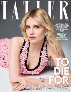 Lucy Boynton - British Tatler UK Magazine - April 2025 - BRANDNEU - Bild 1 von 1
