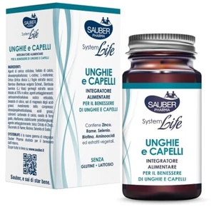 sauber systemlife UNGHIE e CAPELLI 30 cpr - Foto 1 di 1