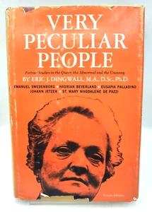 Very Peculiar People Eric Dingwall 1962 Hardcover - Picture 1 of 10