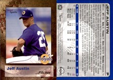 Jeff Austin 2002 MultiAd Omaha Royals #2 Card *AutographDen*