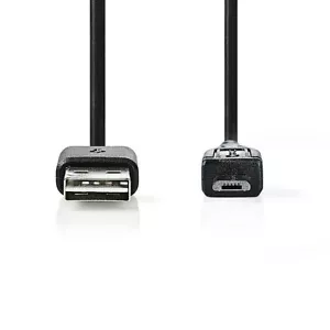 CAVO ADATTATORE 2.0 DA USB TIPO A FEMMINA A MICRO MASCHIO TIPO B 20 CM CAVETTO - Imagen 1 de 2