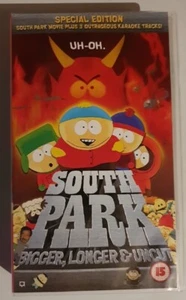 SOUTH PARK Bigger Longer & Uncut Rare Special Edition VHS Video NEW Sealed - Picture 1 of 6