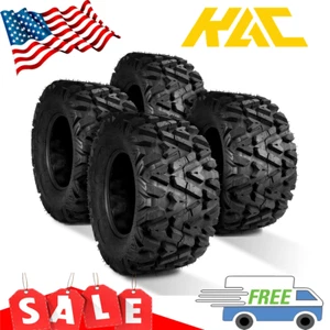 Set of 4 ATV/UTV Tires 26x9-12 Front 26x11-12 Rear  All Terrain 6Ply NEW Z-199 - Picture 1 of 12