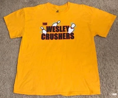 The Big Bang Theory The Wesley Crushers Men's Yellow T-Shirt Size XL - Image 1 of 4