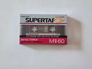 REALISTIC SUPERTAPE METAL TYPE II ( NEW SEALED ) MII-60 - Picture 1 of 1