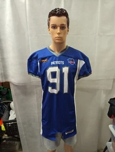 Camiseta deportiva rara usada Darius Fullwood 2020 The Dream Bowl Patriots XL - Imagen 1 de 14