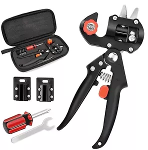 Pro Pruning Shears Garden Grafting Knife Tool Set Kit Fruit Tree Scissor Cutter - Picture 1 of 8